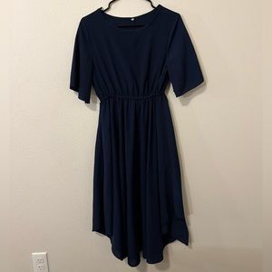 Navy Blue Dress